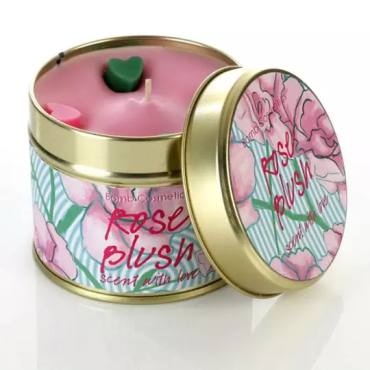 Świeca zapachowa w puszce Rose Blush Bomb Cosmetics