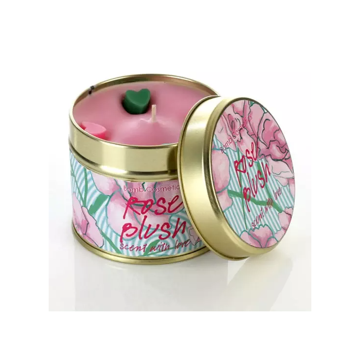 Świeca zapachowa w puszce Rose Blush Bomb Cosmetics