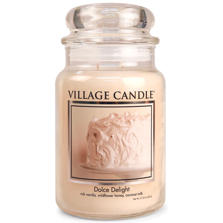 Duża świeca Dolce Delight Village Candle
