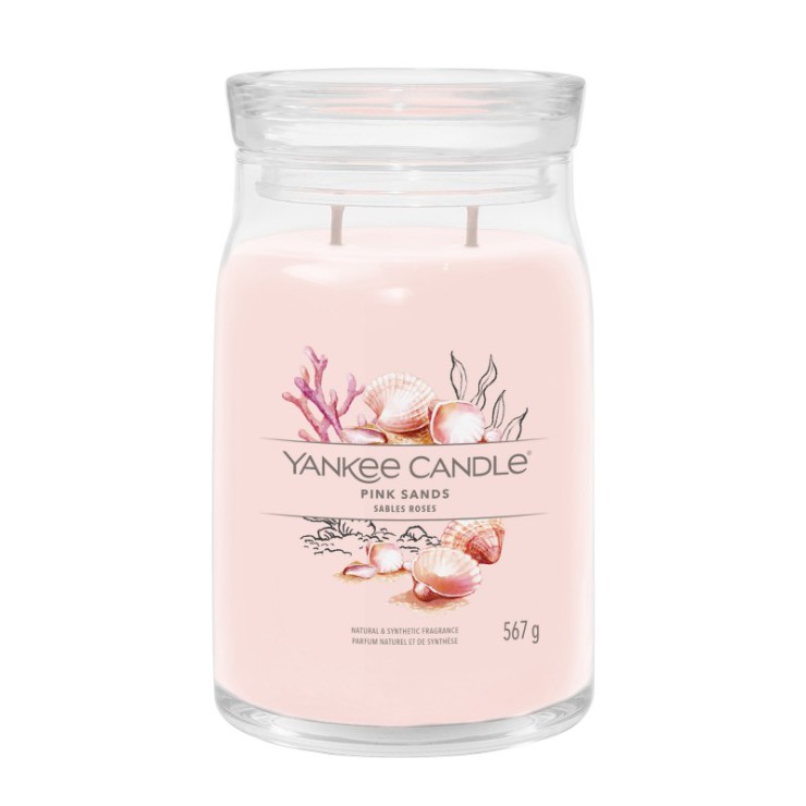 Duża świeca Signature Pink Sands Yankee Candle