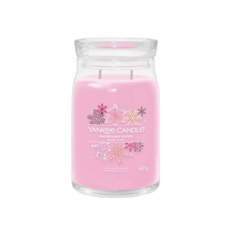 Duża świeca Signature Snowflake Kisses Yankee Candle