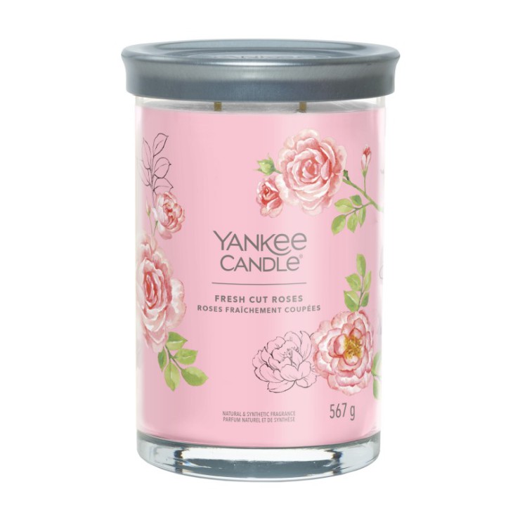 Duży tumbler Signature Fresh Cut Roses Yankee Candle