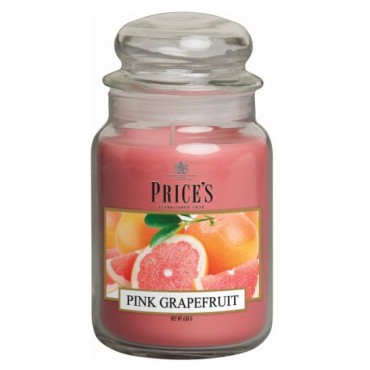 Duża świeca Pink Grapefruit Price's Candles
