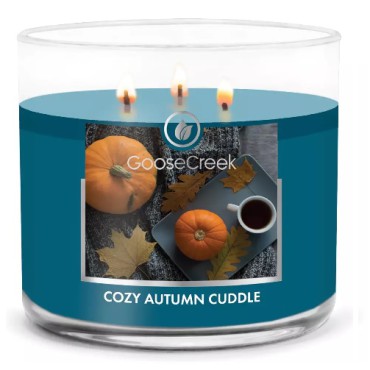 Świeca Tumbler Cozy Autumn Cuddle Goose Creek Candle