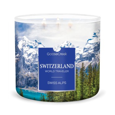 Świeca Tumbler Traveler Swiss Alps Goose Creek Candle