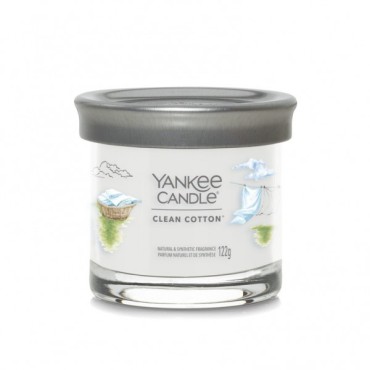 Mały tumbler Signature Clean Cotton Yankee Candle