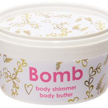 Masło do ciała z 30% Shea SUBTELNY BLASK z połyskiem Bomb Cosmetics