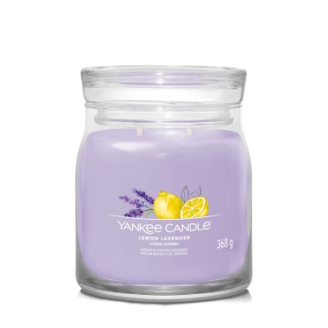Średnia świeca Signature Lemon Lavender Yankee Candle