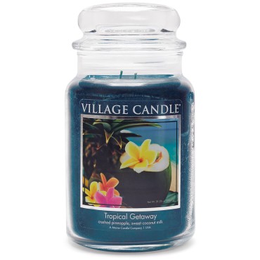 Duża świeca Tropical Getawey Village Candle