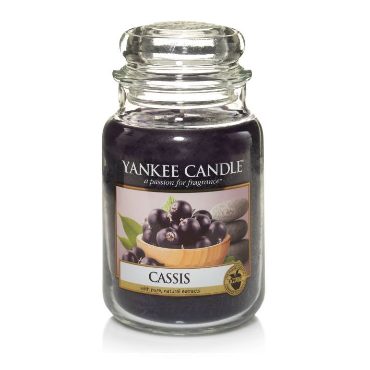 Duża świeca Cassis Yankee Candle