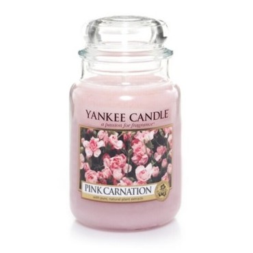 Duża świeca Pink Carnation Yankee Candle