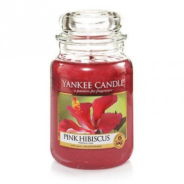 Duża świeca Pink Hibiscus Yankee Candle
