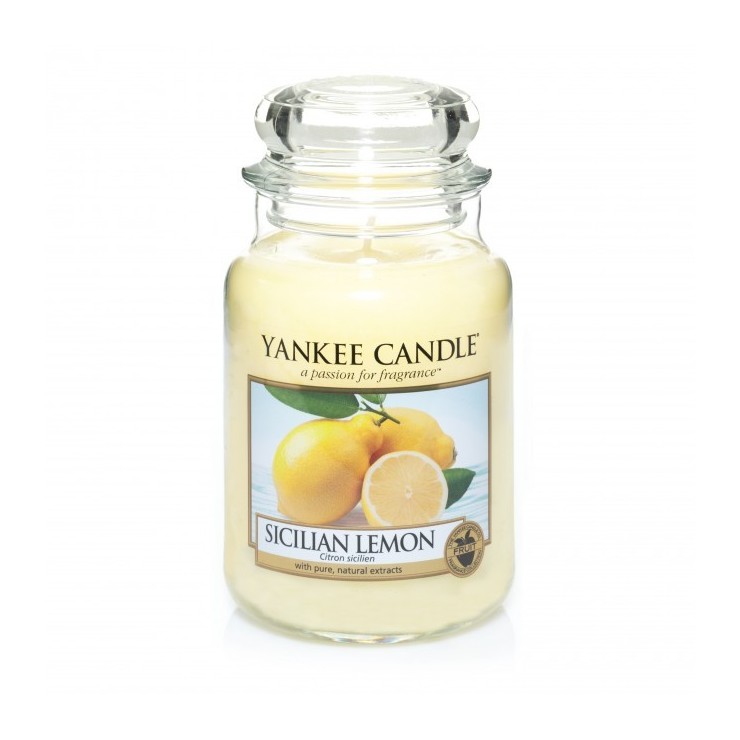 Duża świeca Sicilian Lemon Yankee Candle