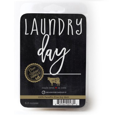 Duży wosk Laundry Day Milkhouse Candle