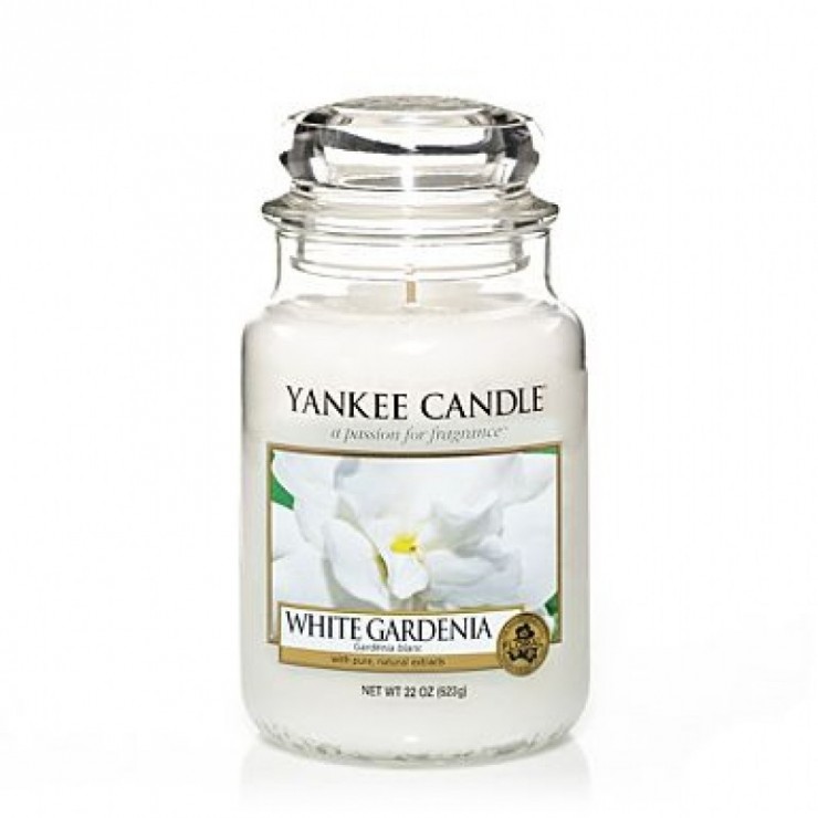 Duża świeca White Gardenia Yankee Candle