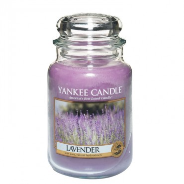 Duża świeca Lavender Yankee Candle