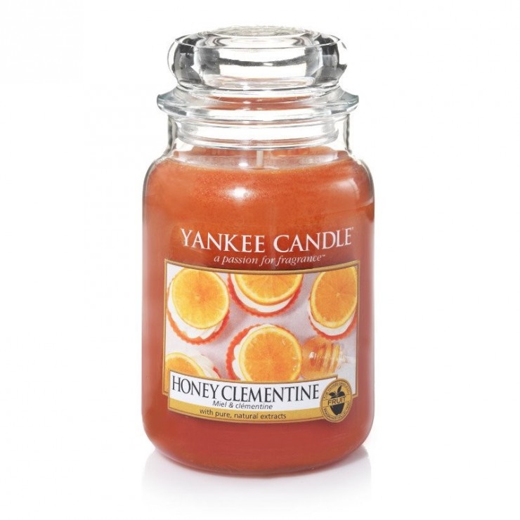 Duża świeca Honey Clementine Yankee Candle