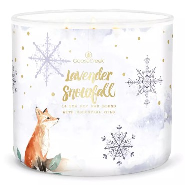 Świeca Tumbler Lavender Snowfall Goose Creek Candle