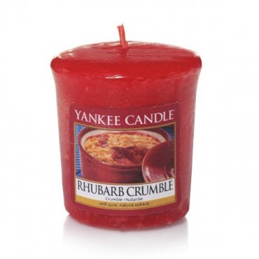 Sampler Rhubarb Crumble Yankee Candle
