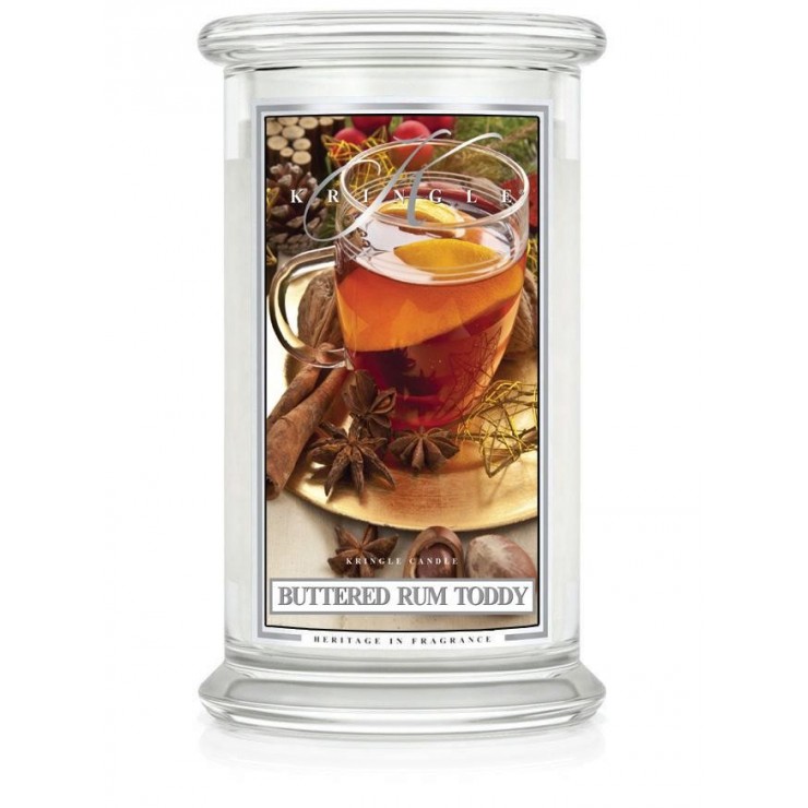 Duża świeca Buttered Rum Kringle Candle