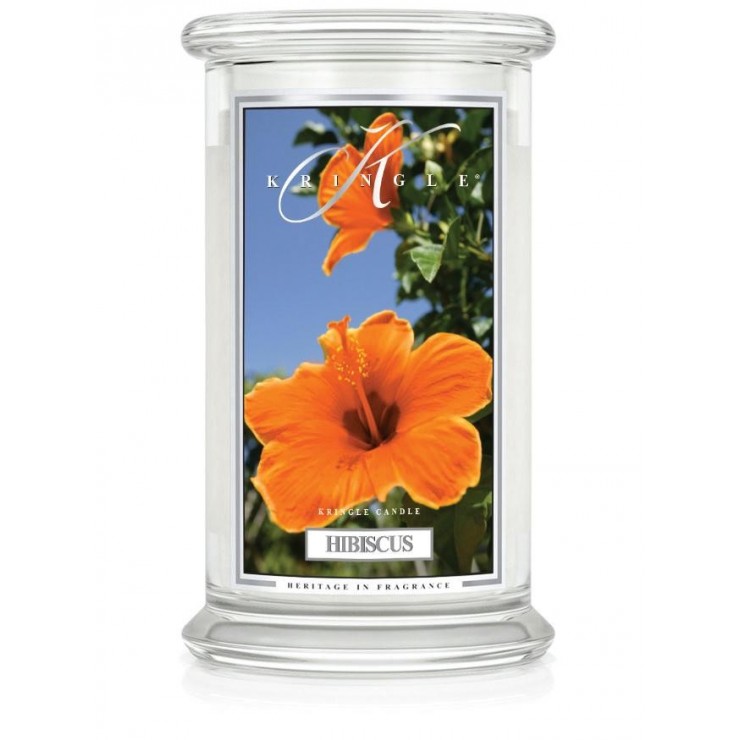 Duża świeca Hibiscus Kringle Candle Duża świeca Hibiscus Kringle Candle