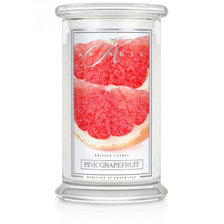 Duża świeca Pink Grapefruit Kringle Candle