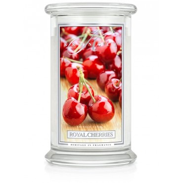 Duża świeca Royal Cherries Kringle Candle