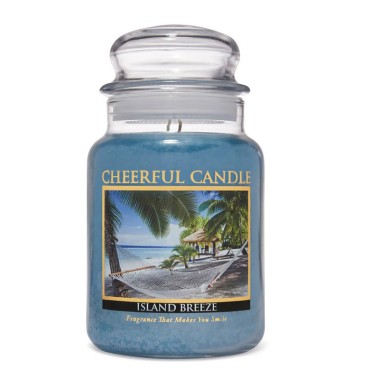 Duża świeca Island Breeze Cheerful Candle