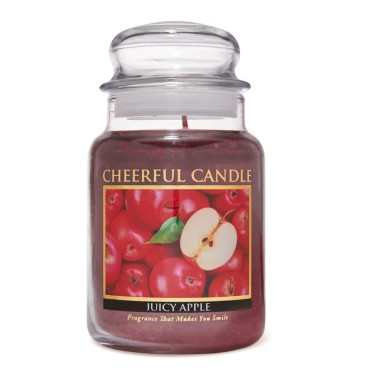 Duża świeca Juicy Apple Cheerful Candle