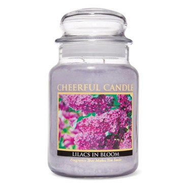 Duża świeca Lilacs in Bloom Cheerful Candle