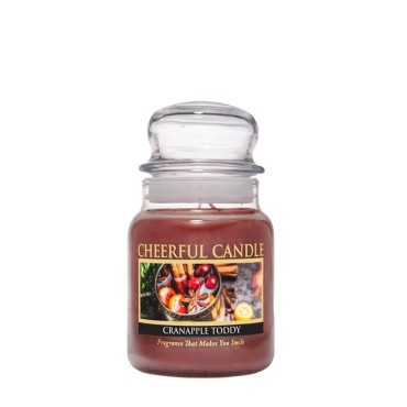 Mała świeca Cranapple Toddy Cheerful Candle