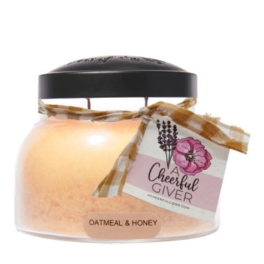 Duża świeca Oatmeal Maple - Keepers of the Light Mama Jar Cheerful Candle