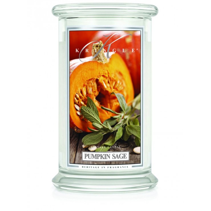 Duża świeca Pumpkin Sage Kringle Candle