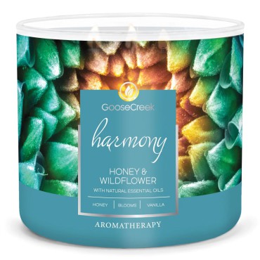 Świeca Tumbler Aromatherapy Harmony Honey & Wildflower Goose Creek Candle
