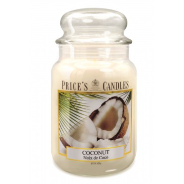 Duża świeca Coconut Price's Candles