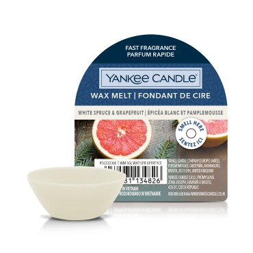 Wosk White Spruce & Grapefruit Yankee Candle