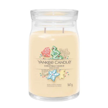 Duża świeca Signature Christmas Cookie Yankee Candle