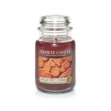 Duża świeca Ginger Spice Cookie Yankee Candle