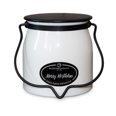 Średnia świeca Merry Mistletoe Milkhouse Candle
