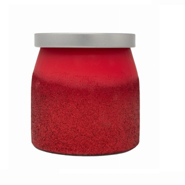 Średnia świeca Merry Berry Spice Red Glitter Limited Edition Milkhouse Candle