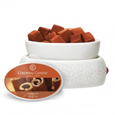 Simmer Snaps Cinnamon Colonial Candle