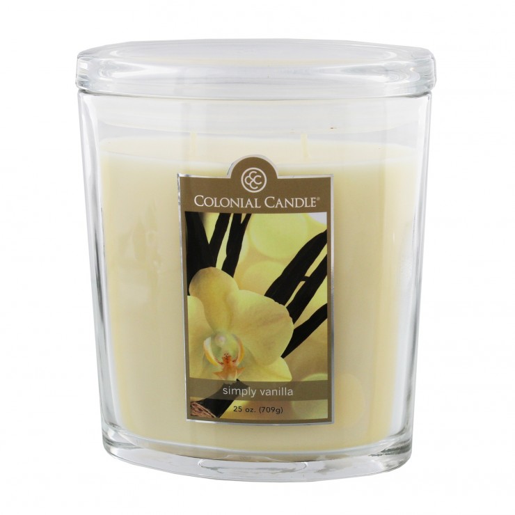 Duża świeca Simply Vanilla Colonial Candle Duża świeca Simply Vanilla Colonial Candle