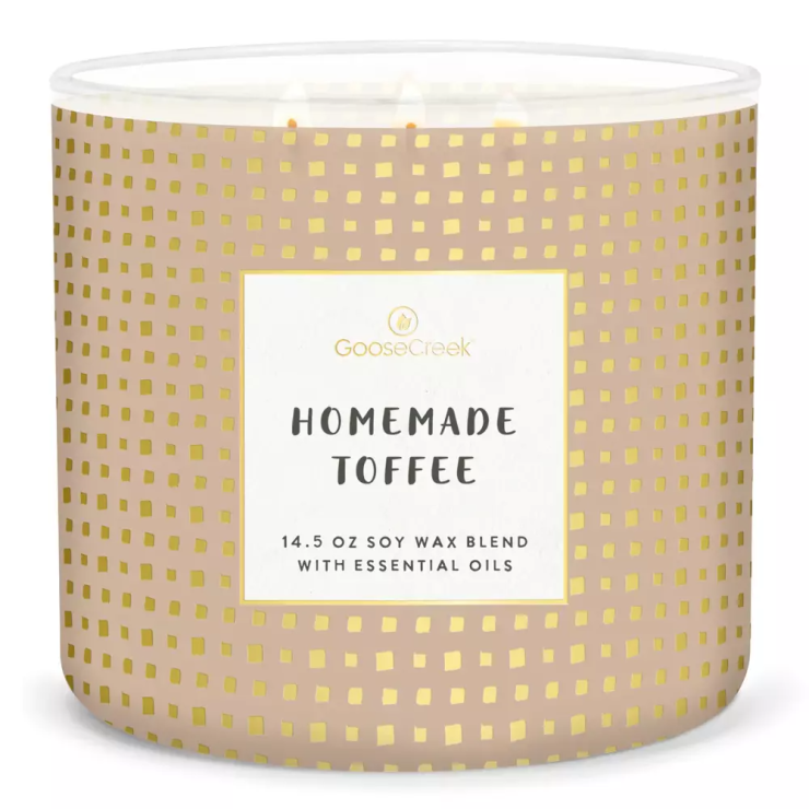 Świeca Tumbler Homemade Toffee Goose Creek Candle Świeca Tumbler Homemade Toffee Goose Creek Candle