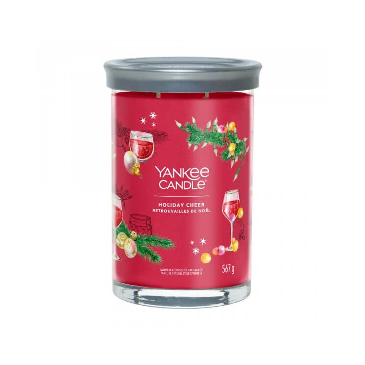 Duży tumbler Signature Holiday Cheer Yankee Candle