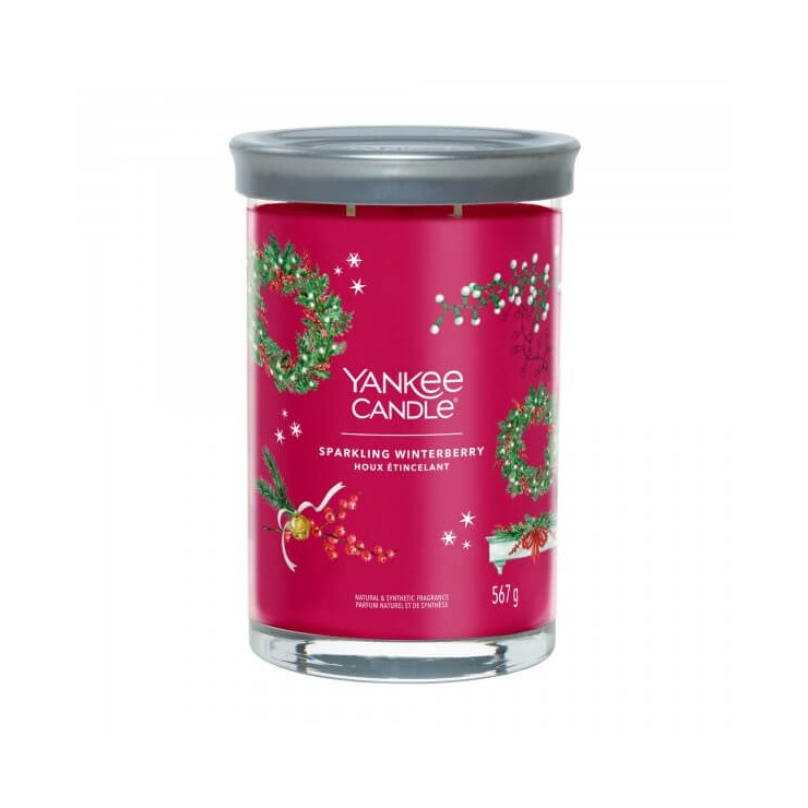 Duży tumbler Signature Sparkling Winterberry Yankee Candle