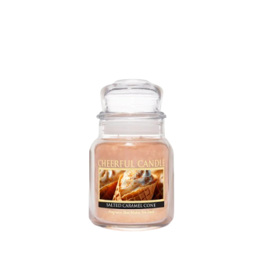 Mała świeca Salted Caramel Cone Cheerful Candle