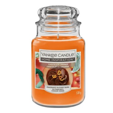 Duża świeca Chocolate Orange Home Inspiration Yankee Candle