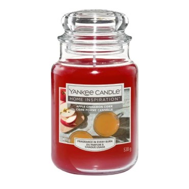 Duża świeca Apple Cinnamon Cider Home Inspiration Yankee Candle