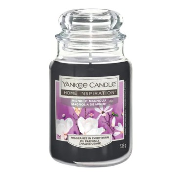 Duża świeca Midnight Magnolia Home Inspiration Yankee Candle