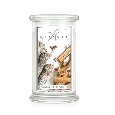 Duża świeca Sage & Palo Santo Kringle Candle